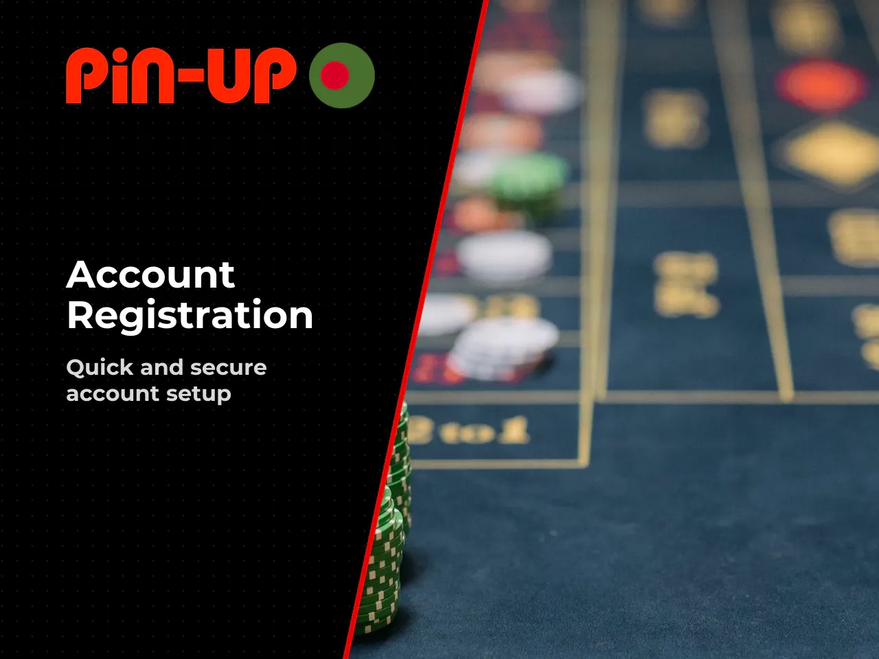Creating an account is the foundational