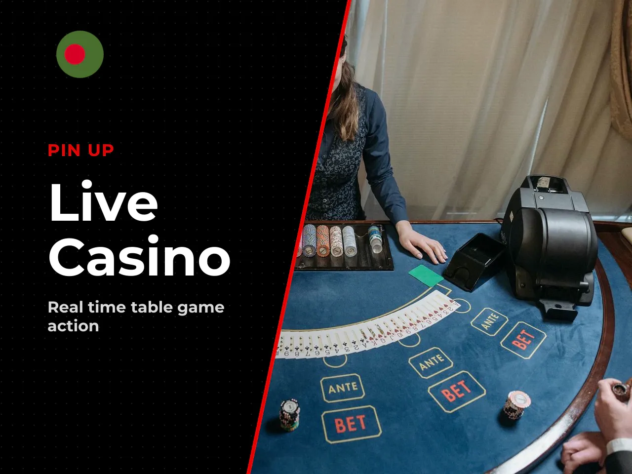 Live Casino and Table Games. The live-dealer tab offers streams of roulette, blackjack and baccarat in real time with live hosts. Independent sources do not provide specific data on the availability o