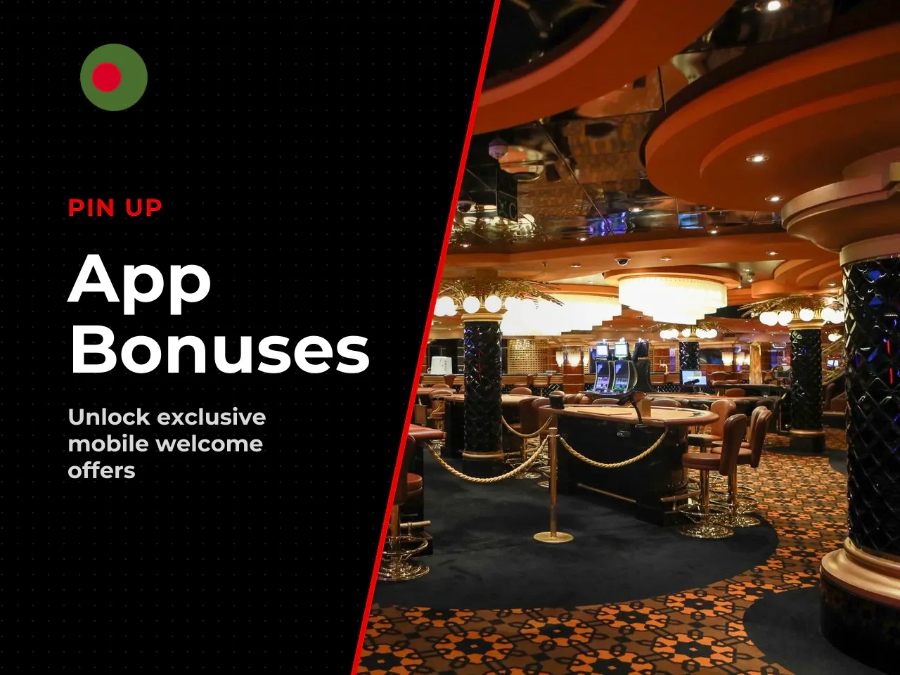 Which bonuses may be available in app format. New users from Bangladesh downloading the app can activate a competitive welcome package. By using a verified promo code during registration, players can