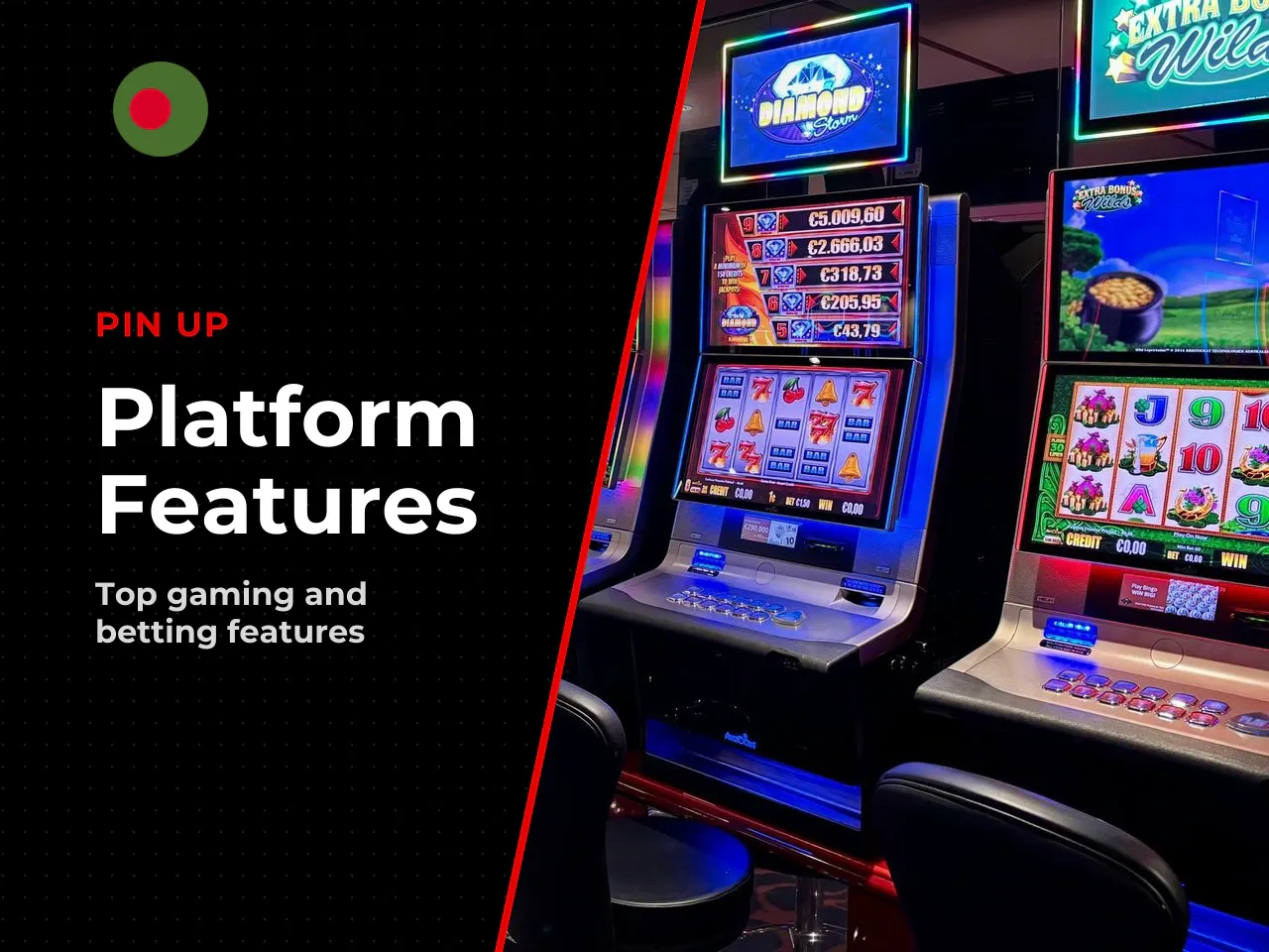 Main Features of the Pin Up Online Platform. The main functions of the official Pin Up online platform include a sports match centre, a live casino section, slot games and an account-management system