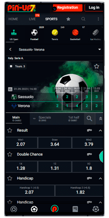 pin up bet app live bets